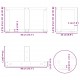 Sonata H Крака за холна маса T-образна 2 бр. естествена 40x25x(30-31) см Sonata H Крака за холна маса T-образна 2 бр. естествена 40x25x(30-31) см