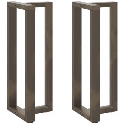 Sonata H Крака за бар маса T-образна 2 бр. естествена 50x35x(100-101) см - Маси