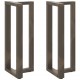Sonata H Крака за бар маса T-образна 2 бр. естествена 50x35x(100-101) см