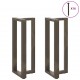 Sonata H Крака за бар маса T-образна 2 бр. естествена 50x35x(100-101) см