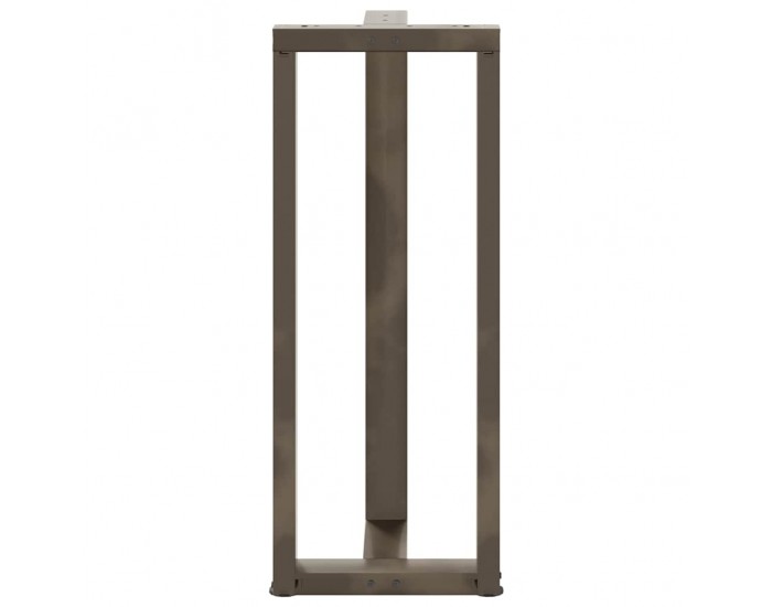 Sonata H Крака за бар маса T-образна 2 бр. естествена 50x35x(100-101) см