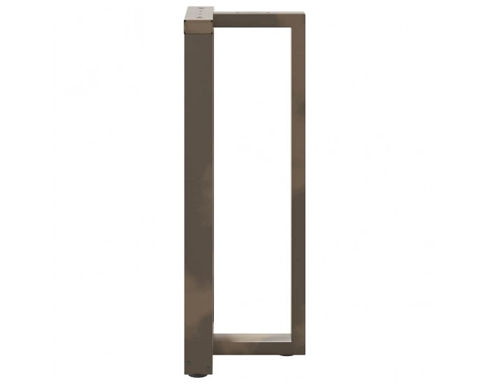 Sonata H Крака за бар маса T-образна 2 бр. естествена 50x35x(100-101) см