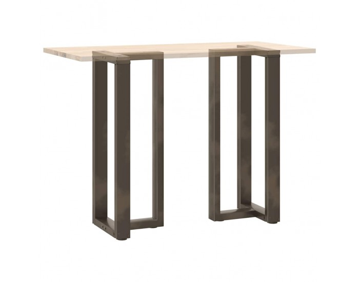 Sonata H Крака за бар маса T-образна 2 бр. естествена 50x35x(100-101) см