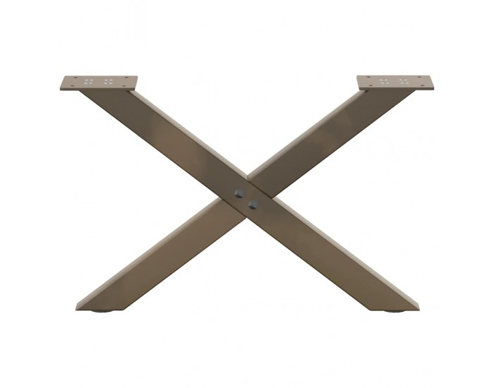 Sonata H Крака за холна маса X-образна 2 бр. естествена 60x(30-31) см