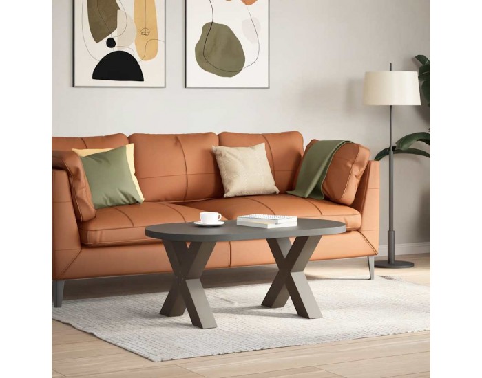 Sonata H Крака за холна маса X-образна 2 бр. естествена 50x(42-43) см