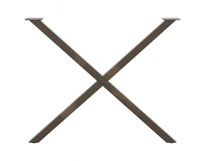 Sonata H Крака за маса за хранене с форма на X 2 бр. естествена