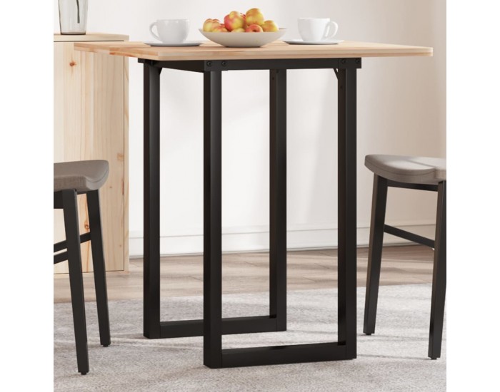 Sonata H Крака за трапезна маса, O-рамка, 50x40x73 см, стомана