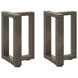 Sonata H Крака за холна маса T-образна 2 бр. естествена 38x25x(42-43) см - Части за Маси