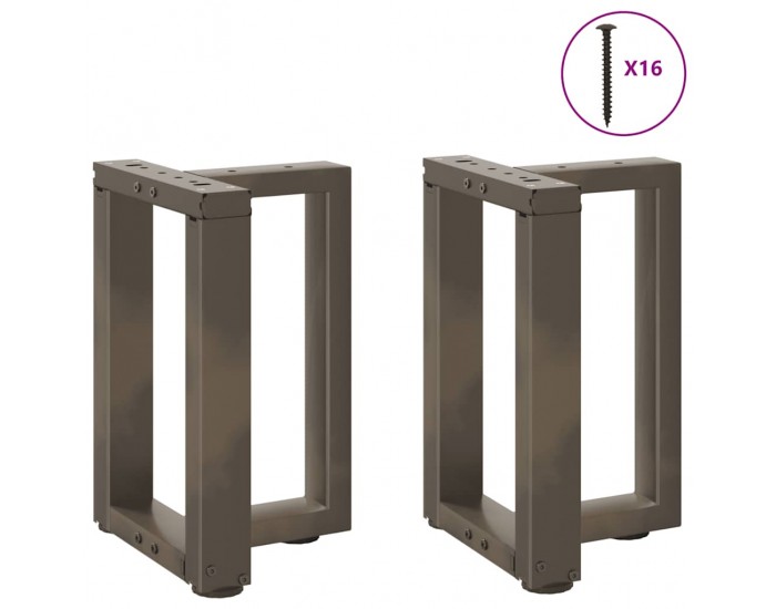 Sonata H Крака за холна маса T-образна 2 бр. естествена 38x25x(42-43) см Sonata H Крака за холна маса T-образна 2 бр. естествена 38x25x(42-43) см