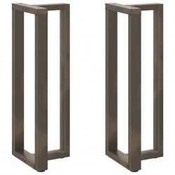 Sonata H Крака за бар маса T-образна 2 бр. естествена 50x35x(110-111) см - Маси