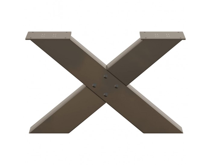 Sonata H Крака за холна маса X-образна 2 бр. естествена 50x(30-31) см