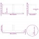 Sonata H Крака за холна маса T-образна 2 бр. естествена 60x25x(30-31) см Sonata H Крака за холна маса T-образна 2 бр. естествена 60x25x(30-31) см