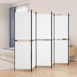 Sonata H Параван за стая, 6 панела, бял, 300x180 см, текстил - Електроуреди и Аксесоари за Всекидневната