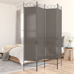 Sonata H Параван за стая, 4 панела, антрацит, 160x200 cм, текстил - Електроуреди и Аксесоари за Всекидневната