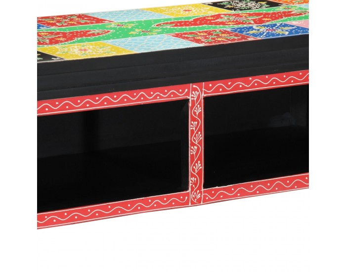 Sonata H ТВ шкаф за стенен монтаж Многоцветен 80x30x22 см от дървесина