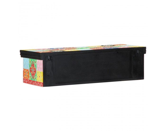 Sonata H ТВ шкаф за стенен монтаж Многоцветен 80x30x22 см от дървесина