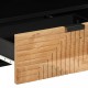 Sonata H TV шкаф 80x33,5x46 см от масивна акациева дървесина