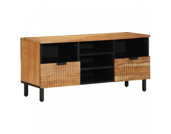 Sonata H ТВ шкаф 100x33,5x46 см от масивно дърво акация