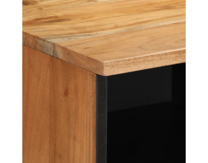 Sonata H ТВ шкаф 100x33,5x46 см от масивно дърво акация