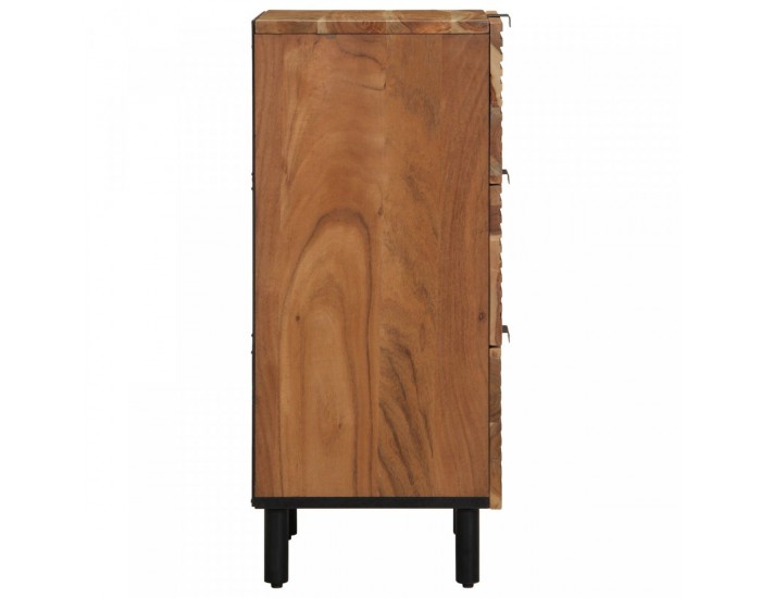 Sonata H Сайдборд 40x33x75 см Масивно дърво акация
