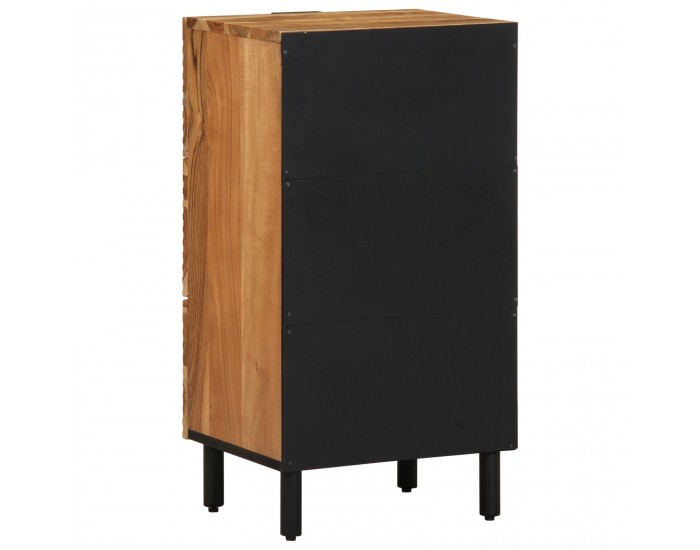Sonata H Сайдборд 40x33x75 см Масивно дърво акация