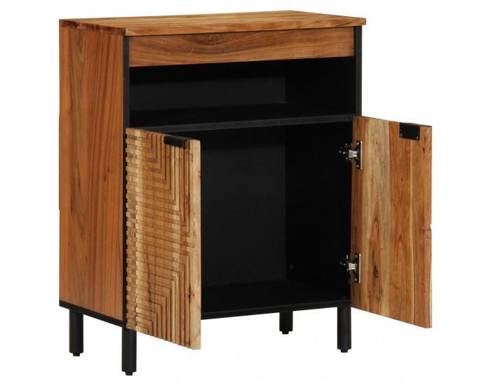 Sonata H Стенен шкаф 60x33x75 см от масивно дърво акация