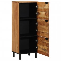 Sonata H Висок шкаф 40x33x110 см Масивно дърво Акация - ТВ шкафове