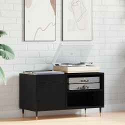 Sonata H Кетър за записи Черен Дъб 84,5x38x48 см Инженерна дървесина - ТВ шкафове