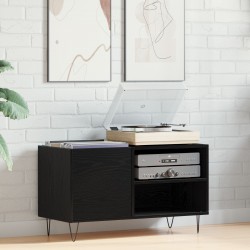 Sonata H Записващ шкаф Черен Дъб 84,5x38x48 см Инженерна дървесина - ТВ шкафове