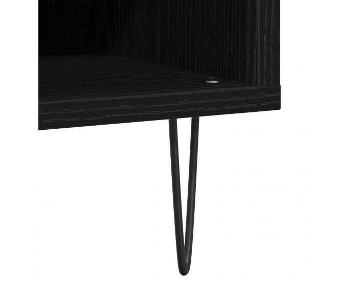 Sonata H Записващ шкаф Черен Дъб 84,5x38x48 см Инженерна дървесина Sonata H Записващ шкаф Черен Дъб 84,5x38x48 см Инженерна дървесина