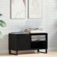 Sonata H Черен Дъб Кабинет за Записи 84,5x38x48 см от Инженерна Дървесина
