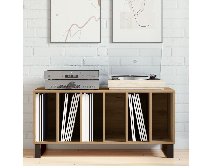 Sonata H Шкаф за записи Старо дърво 100x38x48 см Инженерна дървесина Sonata H Шкаф за записи Старо дърво 100x38x48 см Инженерна дървесина