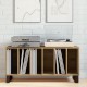 Sonata H Шкаф за записи Старо дърво 100x38x48 см Инженерна дървесина Sonata H Шкаф за записи Старо дърво 100x38x48 см Инженерна дървесина