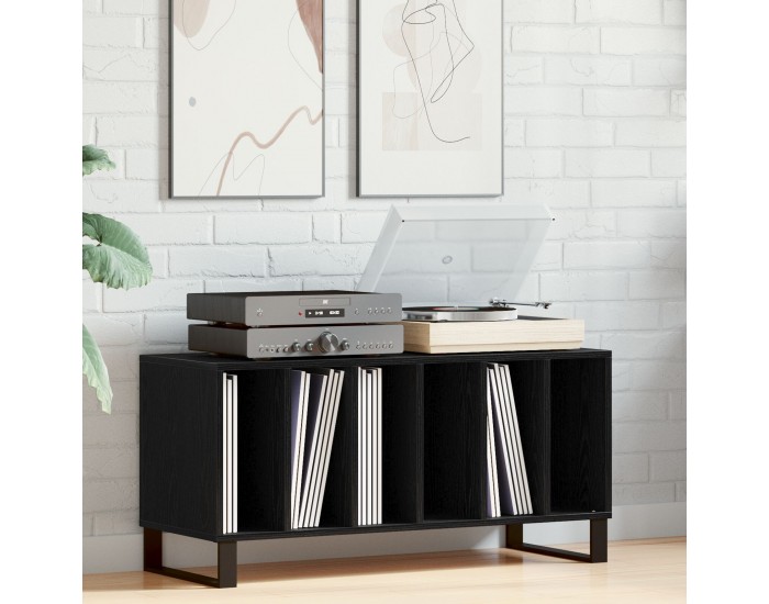 Sonata H Книжарница Черен Дъб 100x38x48 см Инженерна Дървесина Sonata H Книжарница Черен Дъб 100x38x48 см Инженерна Дървесина