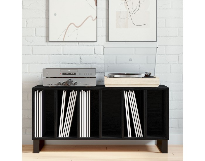 Sonata H Книжарница Черен Дъб 100x38x48 см Инженерна Дървесина Sonata H Книжарница Черен Дъб 100x38x48 см Инженерна Дървесина