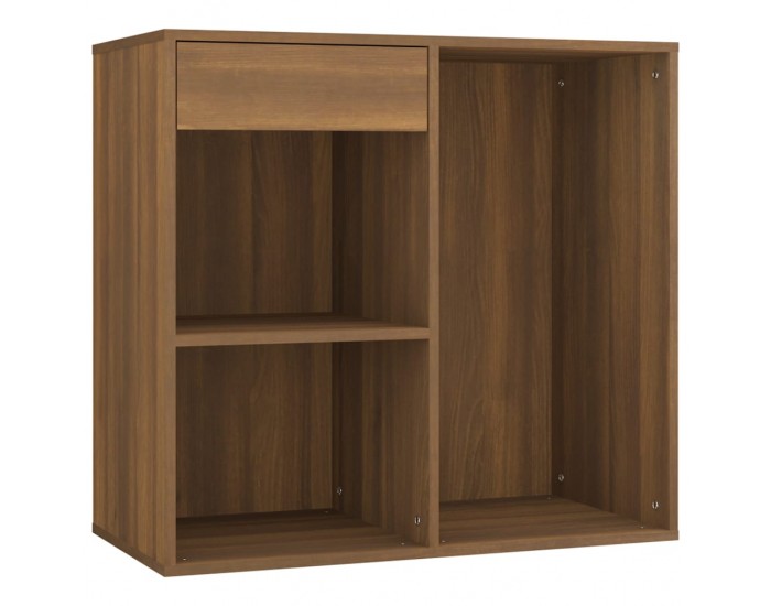 Sonata H Комплект тоалетка с LED, кафяв дъб, инженерно дърво