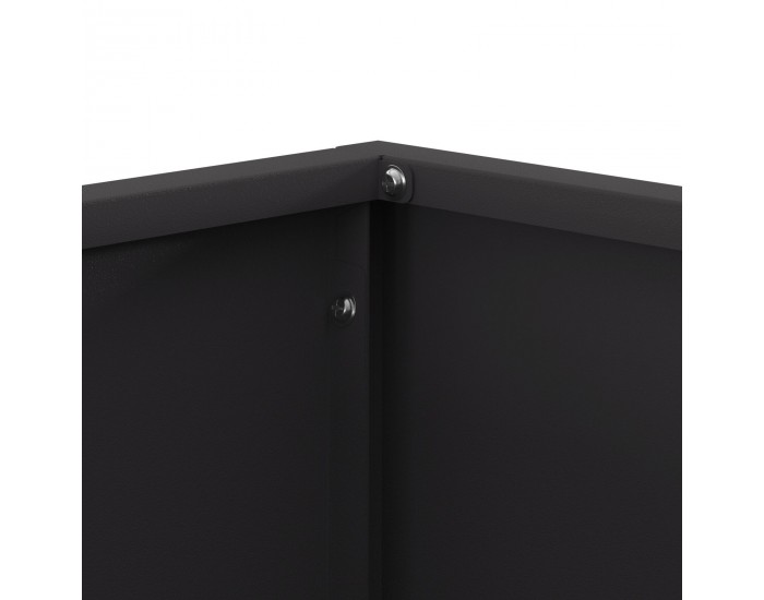 Sonata H Огнище Квадратно Черно 40x40x30 см Стомана Sonata H Огнище Квадратно Черно 40x40x30 см Стомана