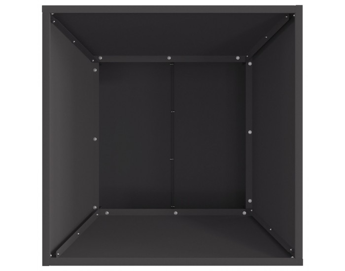 Sonata H Огнище Квадратно Черно 60x60x35 см Стомана Sonata H Огнище Квадратно Черно 60x60x35 см Стомана
