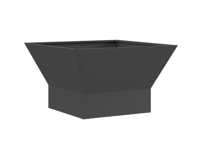 Sonata H Огнище Квадратно Черно 60x60x35 см Стомана Sonata H Огнище Квадратно Черно 60x60x35 см Стомана