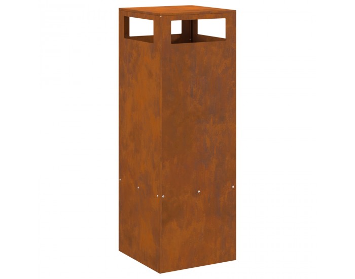 Sonata H Пожарна яма Квадратна 35x35x100 см от корозионноустойчива стомана