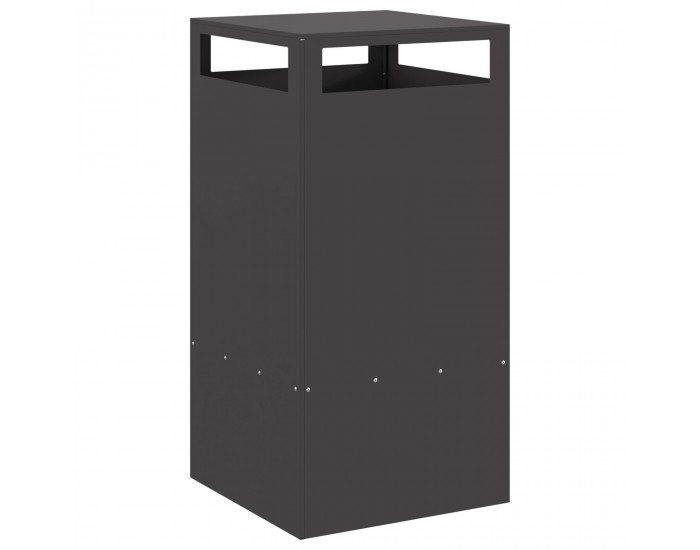 Sonata H Огнище Черно 50x50x100 см Стомана