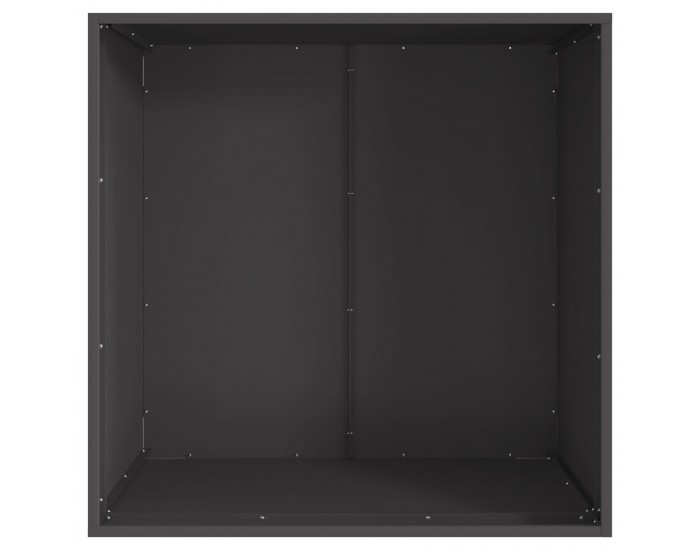 Sonata H Черно квадратно огнище 80x80x43 см от стомана Sonata H Черно квадратно огнище 80x80x43 см от стомана