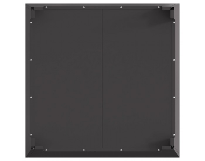 Sonata H Черно квадратно огнище 80x80x43 см от стомана Sonata H Черно квадратно огнище 80x80x43 см от стомана