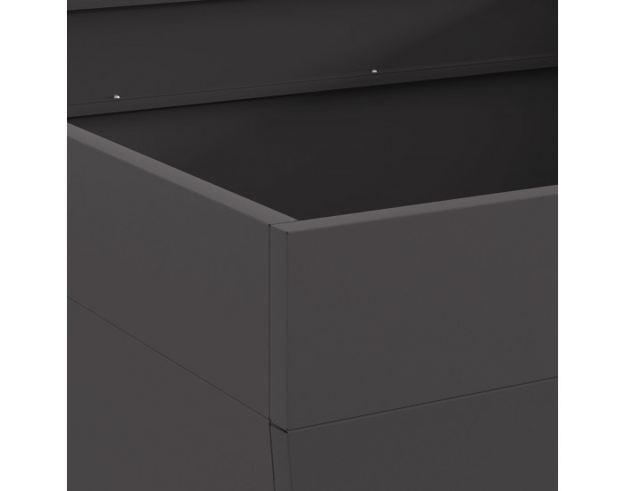 Sonata H Черно квадратно огнище 80x80x43 см от стомана Sonata H Черно квадратно огнище 80x80x43 см от стомана