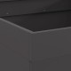 Sonata H Черно квадратно огнище 80x80x43 см от стомана Sonata H Черно квадратно огнище 80x80x43 см от стомана
