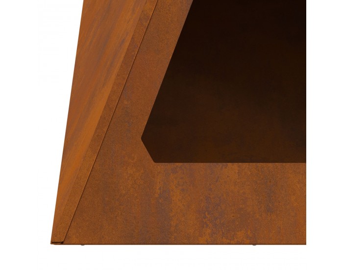 Sonata H Пирамида за огън 50x50x51 см Обработена стомана