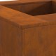 Огнище Sonata H Квадратно 80x80x40 см от стомана Огнище Sonata H Квадратно 80x80x40 см от стомана