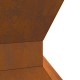 Sonata H Огнище Хексагонално 50x50x40 см От бурен стомана Sonata H Огнище Хексагонално 50x50x40 см От бурен стомана