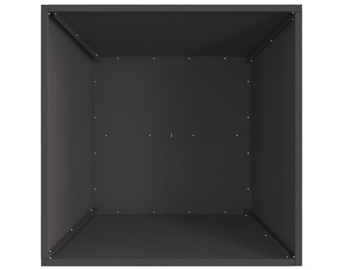 Sonata H Огнивце Квадратно Черно 60x60x30 см Стомана Sonata H Огнивце Квадратно Черно 60x60x30 см Стомана