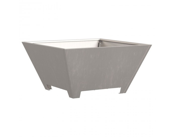 Sonata H Пожарна яма Квадратна 60x60x30 см от Обветрена стомана